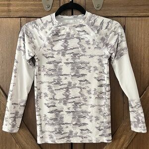DSG Youth Compression Long Sleeve Shirt Snake Print Size Medium